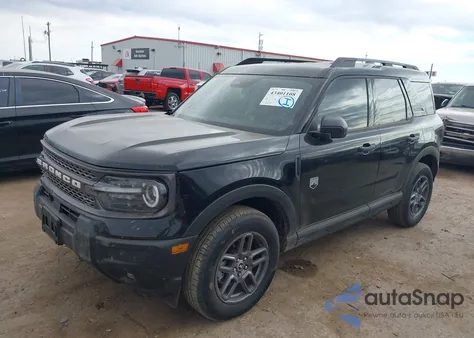 2025 Ford Bronco Sport Big Bend from USA, damaged, VIN 3FMCR9BN9SRE47456